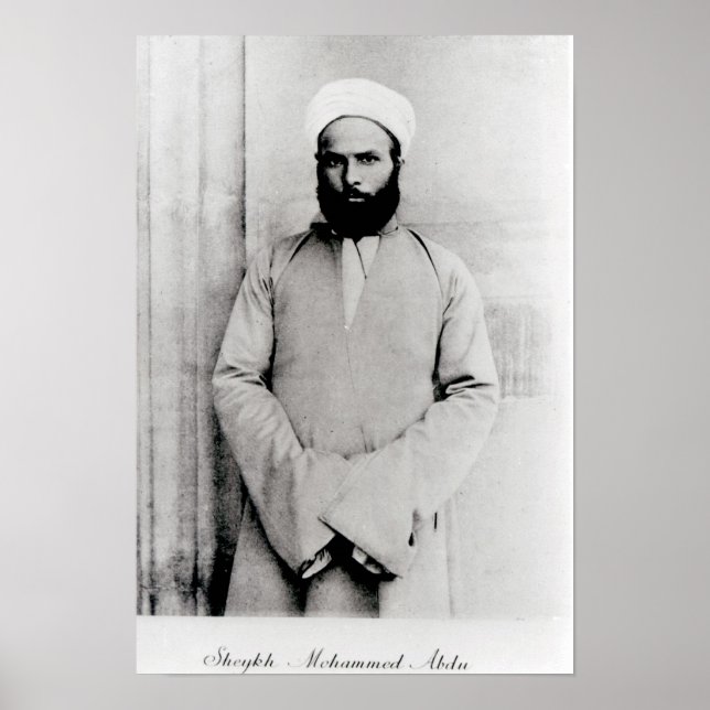 Sheikh Muhammad Abduh Poster (Front)