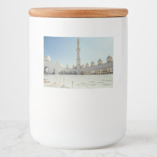 Sheikh Zayed Grand Mosque ,Abu Dhabi Food Label