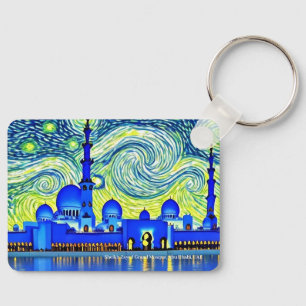 Sheikh Zayed Grand Mosque, Abu Dhabi on a key ring