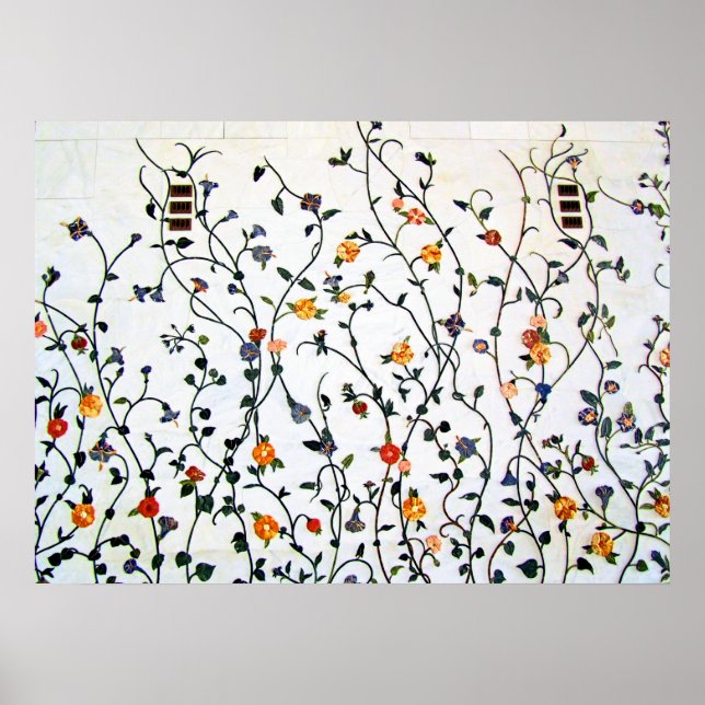 Sheikh Zayed Grand Mosque Foyer Poster (Front)