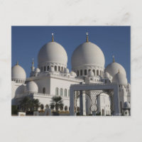 Sheikh Zayed Grand Mosque in Abu Dhabi