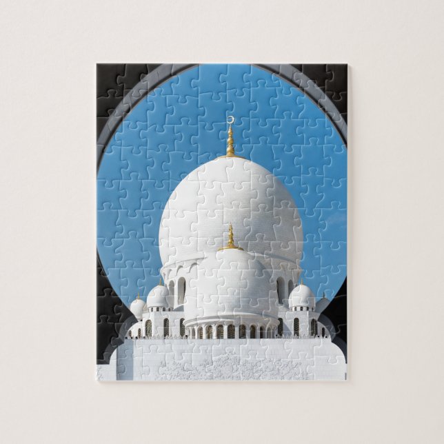 Sheikh Zayed mosque 2 Jigsaw Puzzle (Vertical)