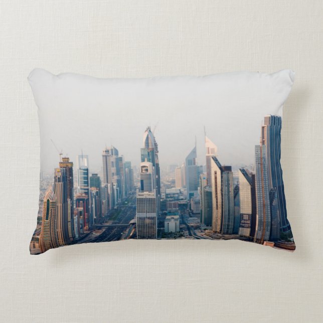 Sheikh Zayed Road Decorative Cushion (Front)