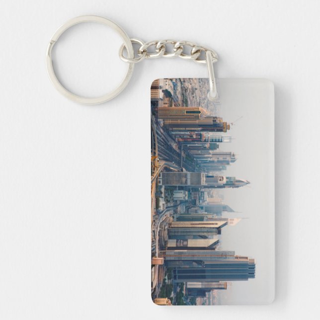 Sheikh Zayed Road Key Ring (Front)