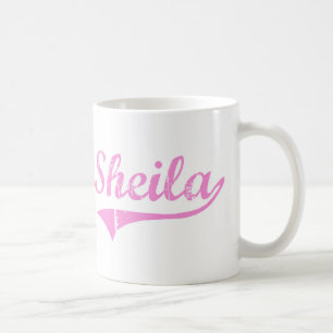 Sheila Classic Style Name Coffee Mug
