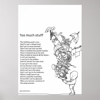 "Shel Silverstein Poems Poster: Inspire  Poster