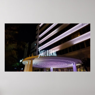 Shelborne Hotel Miami Beach Poster