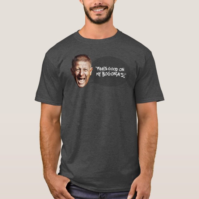 Shelby Bubble Tweets - Feels Good on my Bagonias T-Shirt (Front)