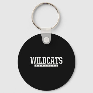 Shelby County Wildcats Softll Hs  Key Ring