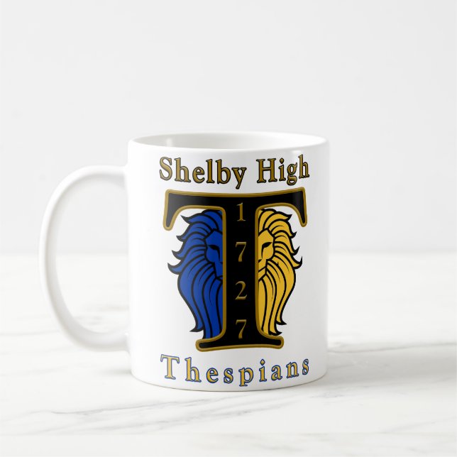 Shelby High Thespians Mug (Left)