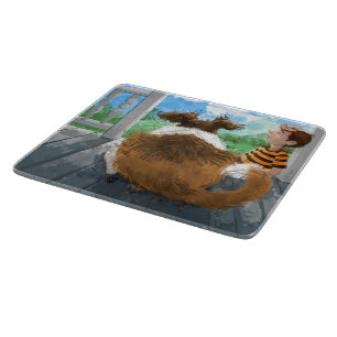 Sheldon and Davie Relaxing Cutting Board
