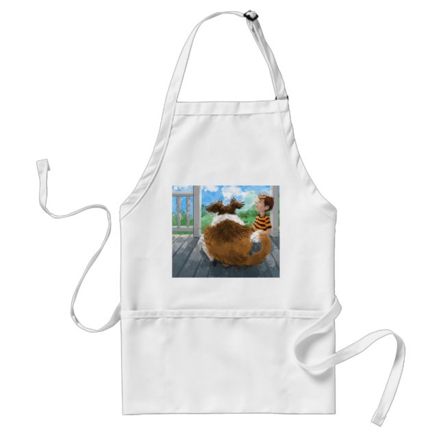 Sheldon and Davie Relaxing Standard Apron (Front)