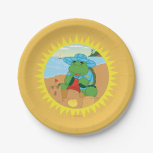 Sheldon on the Beach Paper Plate