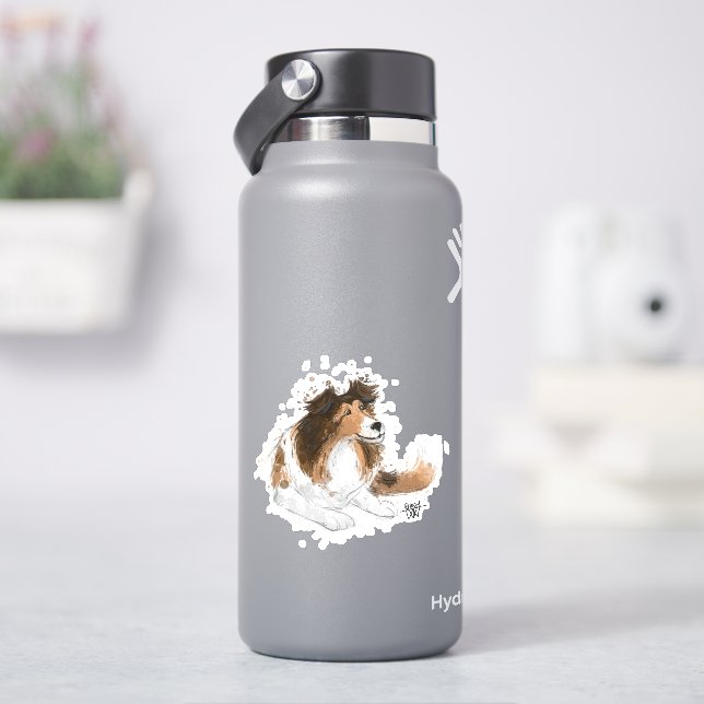 Sheldon the Sheltie (HydroFlask)