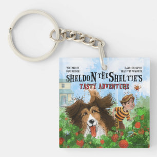 Sheldon the Sheltie Key Ring