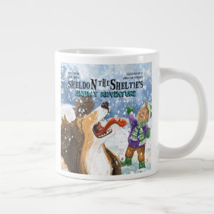 Sheldon the Sheltie Large Coffee Mug