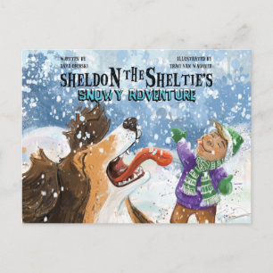 Sheldon the Sheltie Postcard