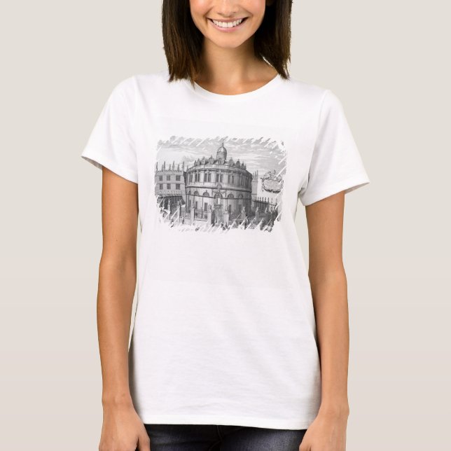 Sheldonian Theater, Oxford, from 'Oxonia Illustrat T-Shirt (Front)