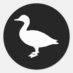 Sheldrake Duck Classic Round Sticker