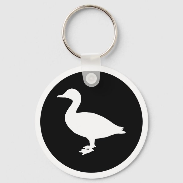 Sheldrake Duck Key Ring (Front)