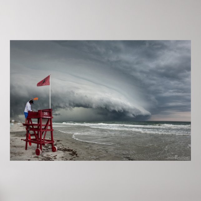 Shelf Cloud - Ormond Beach, FL Poster (Front)