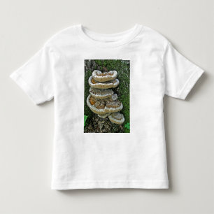 Shelf Fungi on Stump Toddler T-Shirt