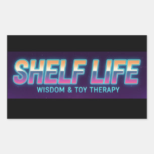 Shelf Life Logo 2 Sticker