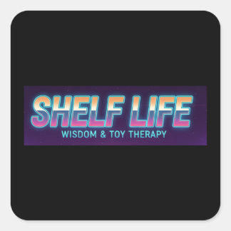 Shelf Life Logo 2 Sticker