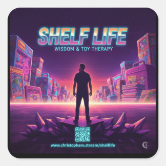 Shelf Life Logo Sticker