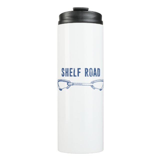 Shelf Road Climbing Quickdraw Thermal Tumbler (Front)