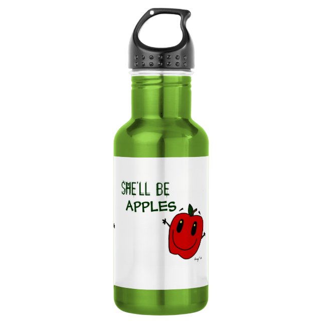 SHE'LL BE APPLES 532 ML WATER BOTTLE (Front)
