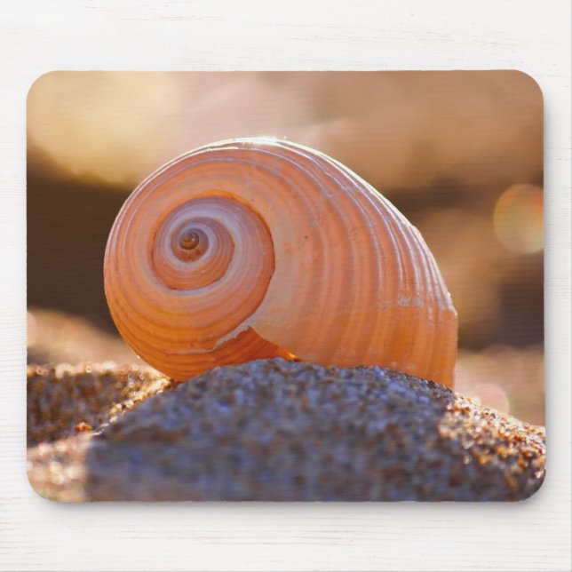 Shell Bokeh |Greece Mouse Pad (Front)