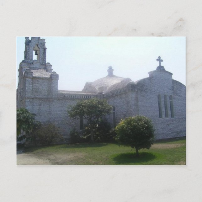 Shell Chapel La Toja Spain Postcard (Front)