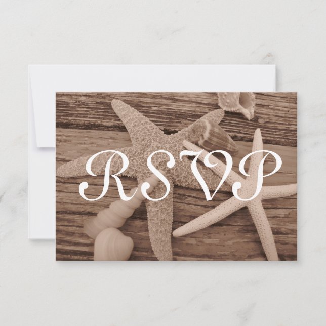 Shell Collection RSVP cards (Front)