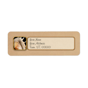Shell - Conchology - Conch Return Address Label