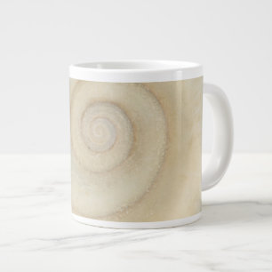 Shell - Conchology - White Spiral Large Coffee Mug