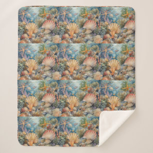 Shell Design Sherpa Blanket