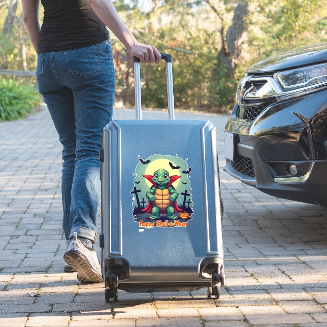 Shell-o-Ween Turtle (Suitcase Insitu)