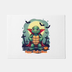 Shell-o-Ween Turtle Doormat