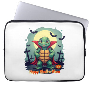 Shell-o-Ween Turtle Laptop Sleeve