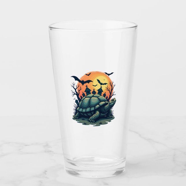 Shell of Screams Turtle Glass (Front)