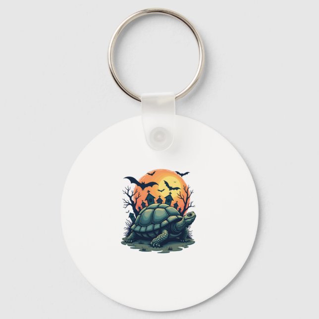 Shell of Screams Turtle Key Ring (Front)