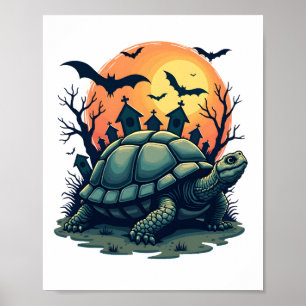 Shell of Screams Turtle Poster