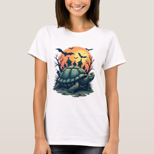 Shell of Screams Turtle T-Shirt (Front)