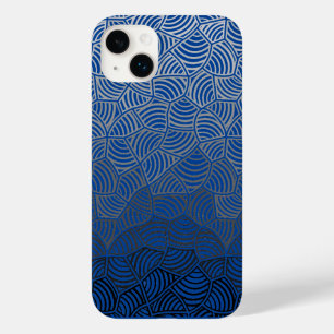 Shell pattern.04.w DBlue BG Case-Mate iPhone 14 Plus Case