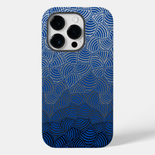 Shell pattern.04.w DBlue BG Case-Mate iPhone 14 Pro Case