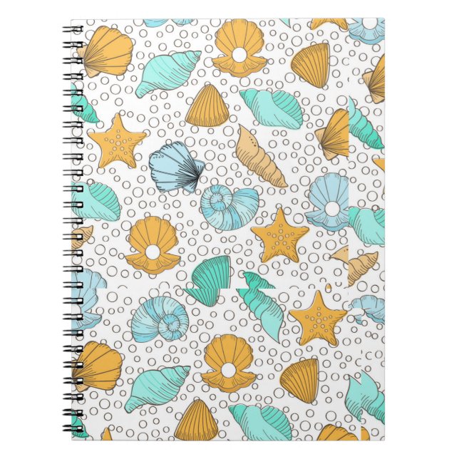 shell pattern notebook (Front)