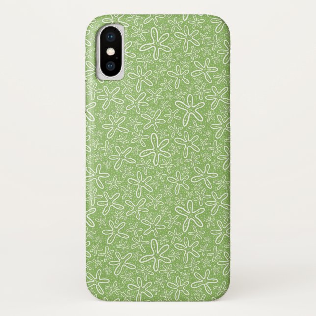 Shell Pattern On Spotted Background Case-Mate iPhone Case (Back)