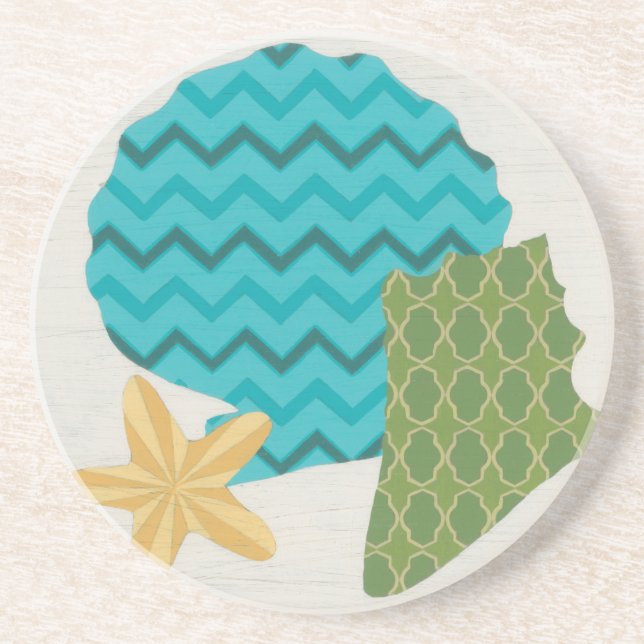 Shell Patterns II Coaster (Front)