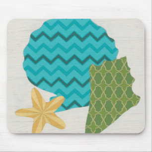 Shell Patterns II Mouse Pad